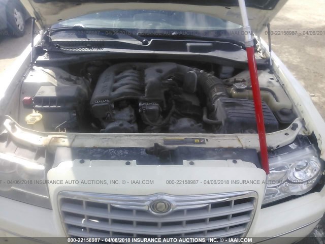 2C3JA53G35H122219 - 2005 CHRYSLER 300 TOURING CREAM photo 10