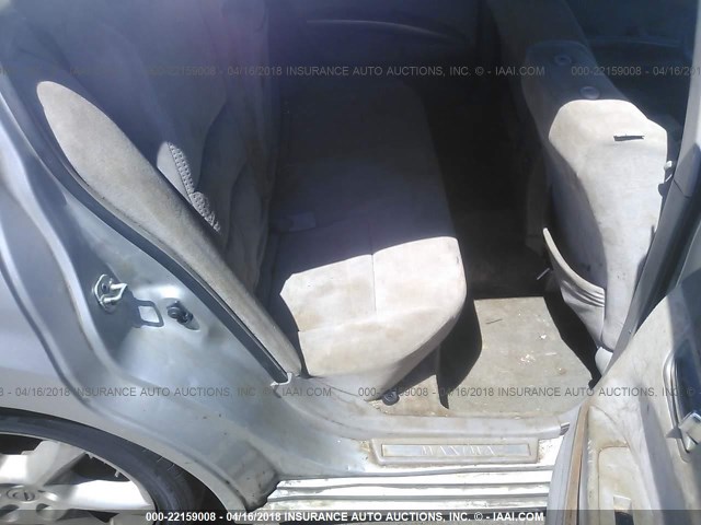 1N4BA41E25C809857 - 2005 NISSAN MAXIMA SE/SL SILVER photo 8