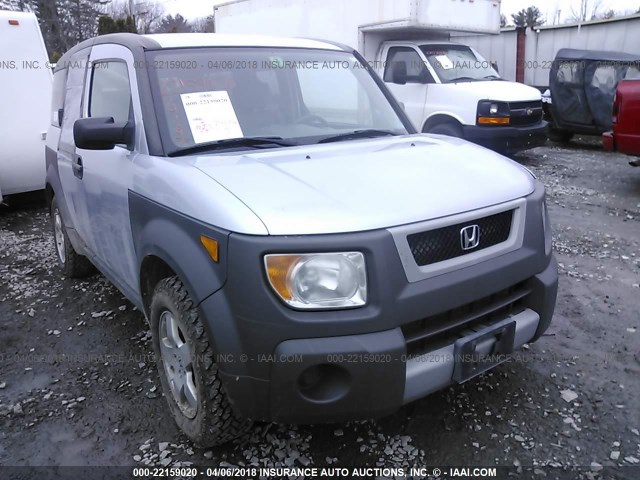 5J6YH28593L008439 - 2003 HONDA ELEMENT EX SILVER photo 1