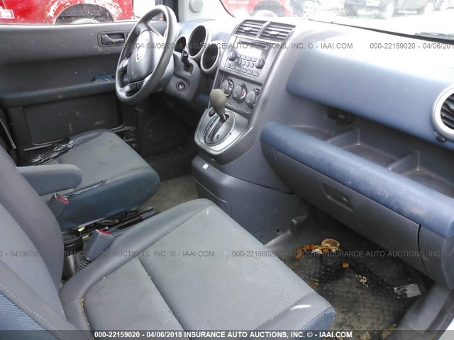 5J6YH28593L008439 - 2003 HONDA ELEMENT EX SILVER photo 5