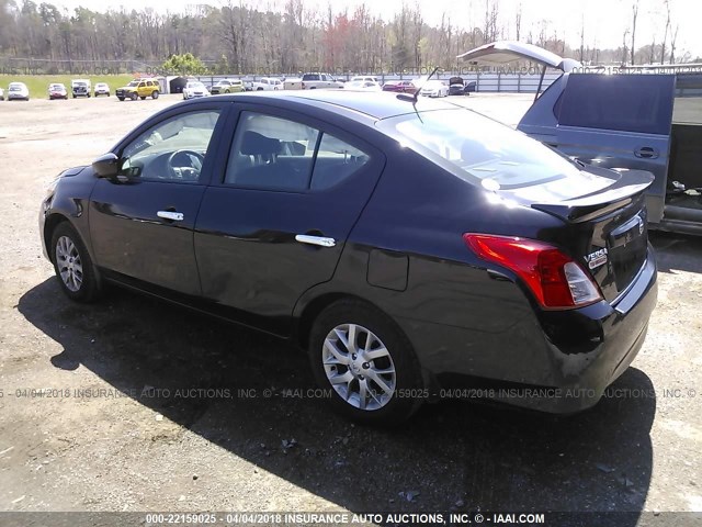 3N1CN7AP7HL891389 - 2017 NISSAN VERSA S/S PLUS/SV/SL BLACK photo 3