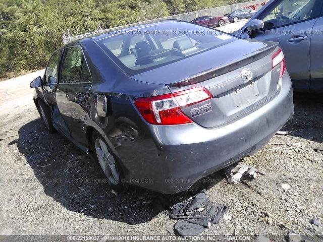 4T1BF1FK5CU168456 - 2012 TOYOTA CAMRY SE/LE/XLE 灰色 照片 3