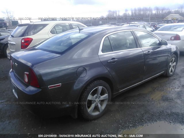 1G1ZC5E17BF136082 - 2011 CHEVROLET MALIBU 1LT 灰色 照片 4