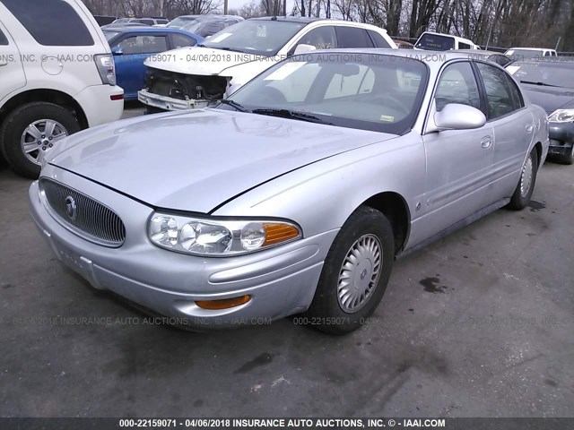 1G4HR54K8YU161648 - 2000 BUICK LESABRE LIMITED SILVER photo 2