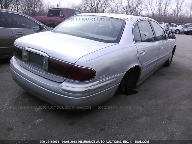 1G4HR54K8YU161648 - 2000 BUICK LESABRE LIMITED SILVER photo 4