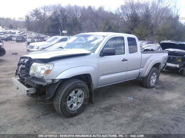 5TEUU42N97Z409047 - 2007 TOYOTA TACOMA ACCESS CAB Сұр фото 2