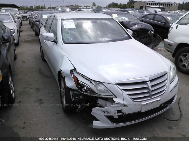 KMHGC4DD9CU174846 - 2012 HYUNDAI GENESIS 3.8L WHITE photo 6