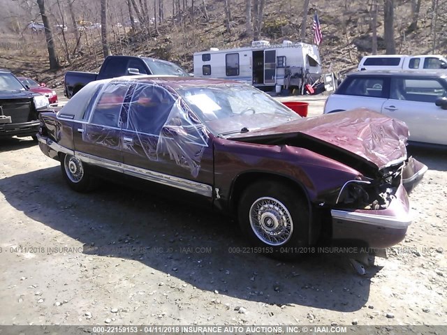 1G4BN5372NR461120 - 1992 BUICK ROADMASTER BURGUNDY photo 1