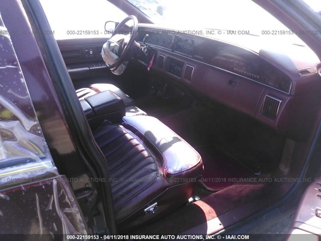 1G4BN5372NR461120 - 1992 BUICK ROADMASTER BURGUNDY photo 5