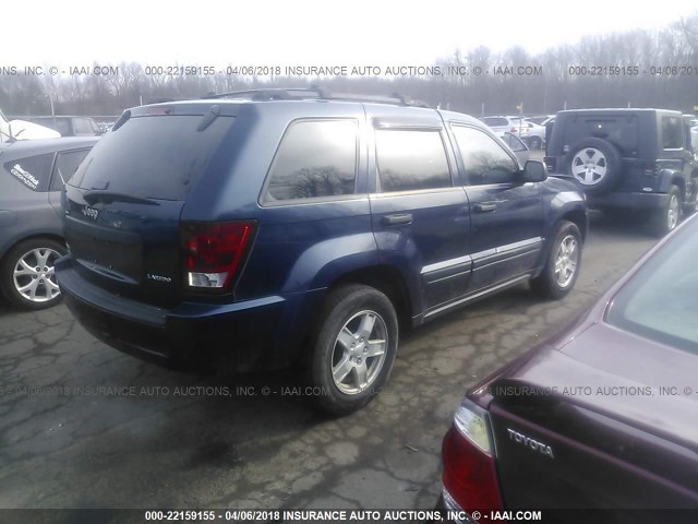 1J4GR48K45C606774 - 2005 JEEP GRAND CHEROKEE LAREDO/COLUMBIA/FREEDOM 蓝色 照片 4