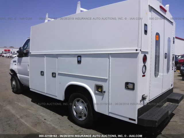 1FDWE3FLXGDC26723 - 2016 FORD ECONOLINE E350 SUPER DUTY CTWAY VAN WHITE photo 3