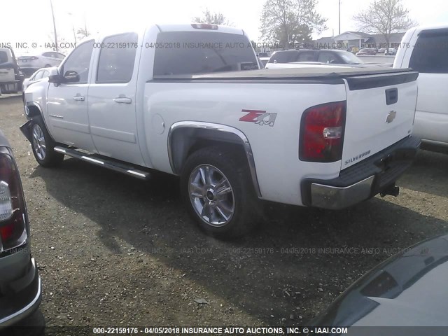 3GCEK13J68G287720 - 2008 CHEVROLET SILVERADO K1500 WHITE photo 3