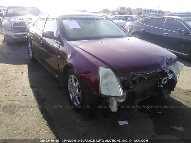 1G6DW677450210049 - 2005 CADILLAC STS RED photo 1