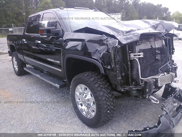 1GT12UE84GF238686 - 2016 GMC SIERRA K2500 DENALI BLACK photo 1