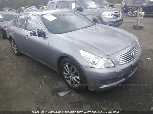 JNKBV61E37M726332 - 2007 INFINITI G35 GRAY photo 1