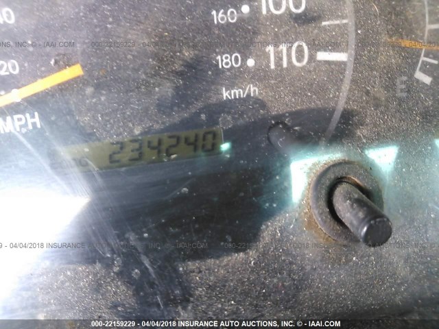 4TASN92N1XZ500581 - 1999 TOYOTA TACOMA XTRACAB PRERUNNER შავი ფოტო 7