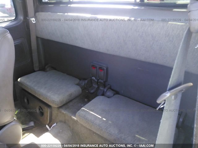 4TASN92N1XZ500581 - 1999 TOYOTA TACOMA XTRACAB PRERUNNER შავი ფოტო 8