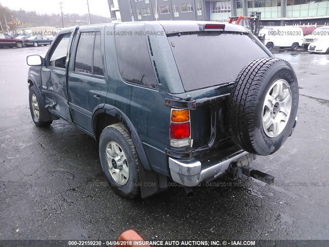 4S6CM58V6V4400758 - 1997 HONDA PASSPORT EX/LX 绿色 照片 3