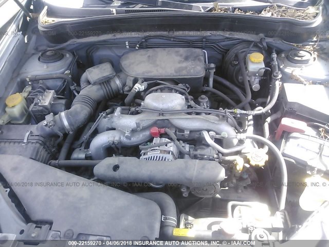 JF2SH6BC4AH770783 - 2010 SUBARU FORESTER XS Mavi foto 10