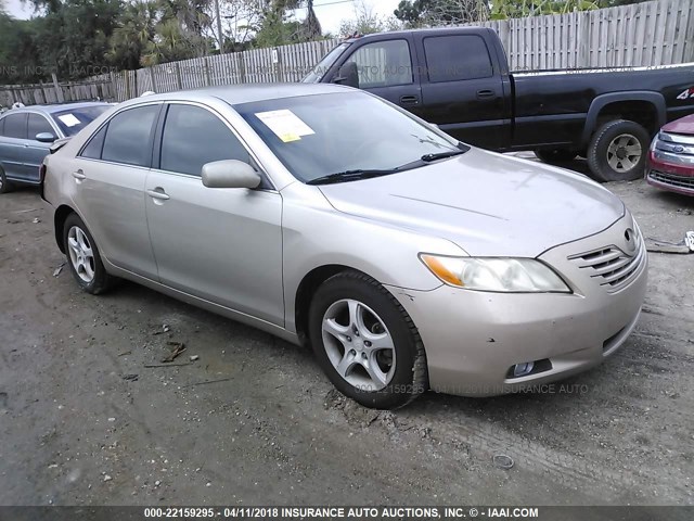 4T1BE46K77U618800 - 2007 TOYOTA CAMRY NEW GENERAT CE/LE/XLE/SE GOLD photo 1