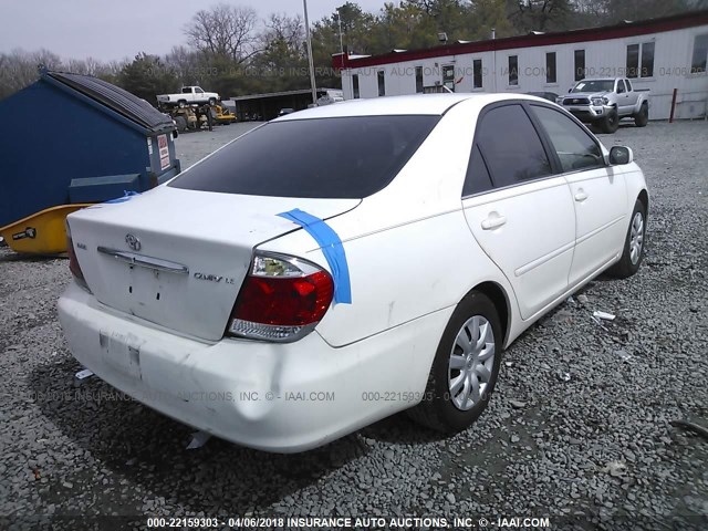 4T1BE32K95U405862 - 2005 TOYOTA CAMRY LE/XLE/SE 白色 照片 4