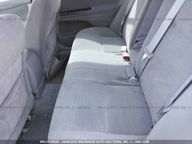 4T1BE32K95U405862 - 2005 TOYOTA CAMRY LE/XLE/SE WHITE photo 8