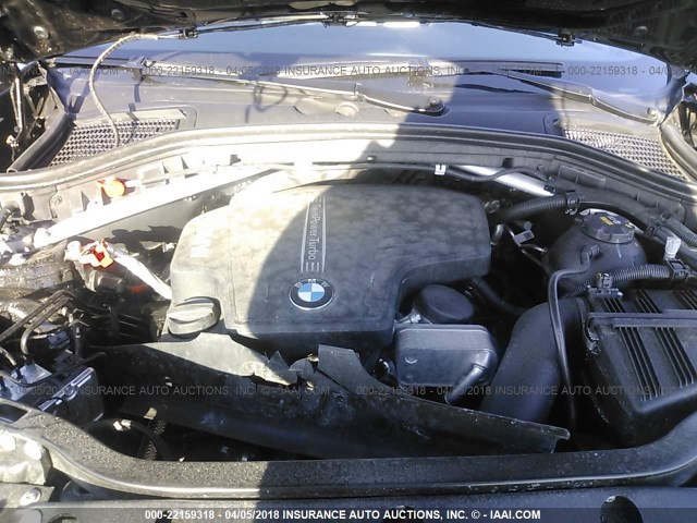 5UXXW3C59J0T82230 - 2018 BMW X4 XDRIVE28I Negro foto 10