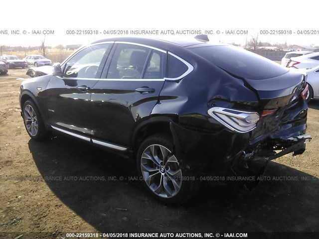 5UXXW3C59J0T82230 - 2018 BMW X4 XDRIVE28I Negro foto 3