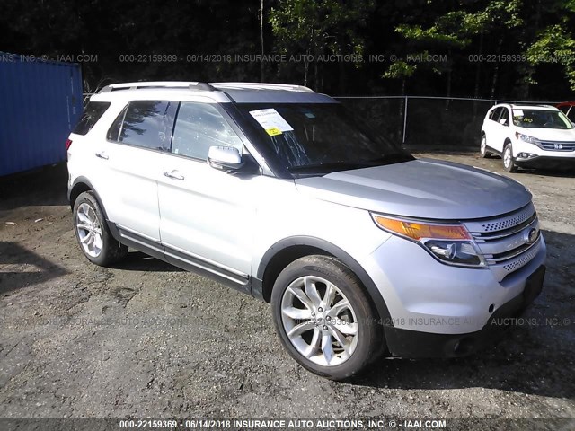1FM5K7F86DGA65580 - 2013 FORD EXPLORER LIMITED 银色 照片 1