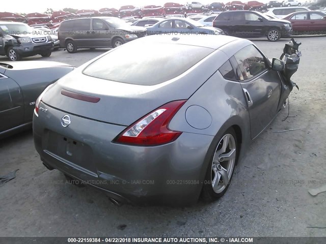 JN1AZ4EH1BM551231 - 2011 NISSAN 370Z TOURING/NISMO GRAY photo 4