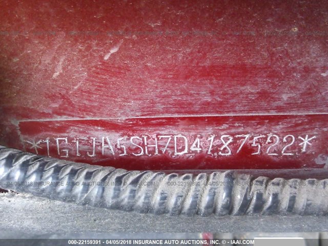 1G1JA5SH7D4187522 - 2013 CHEVROLET SONIC LS 红色 照片 9