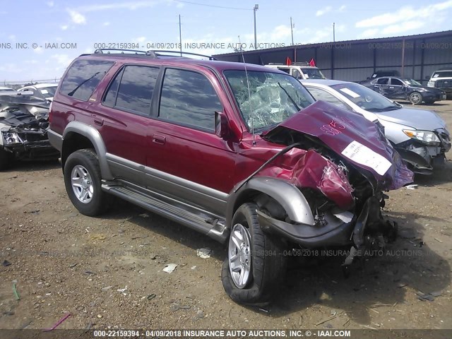 JT3HN87R6X0251885 - 1999 TOYOTA 4RUNNER LIMITED MAROON photo 1