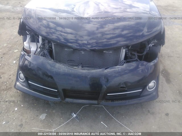 4T1BF1FK3EU334850 - 2014 TOYOTA CAMRY L/SE/LE/XLE 黑色 照片 6