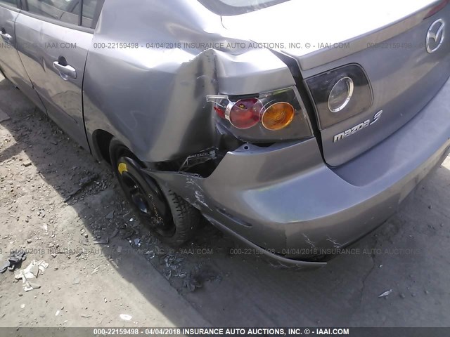 JM1BK323641205222 - 2004 MAZDA 3 S Сұр фото 6