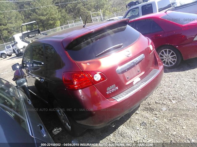 JN8AS5MT8CW274634 - 2012 NISSAN ROGUE S/SV RED photo 3