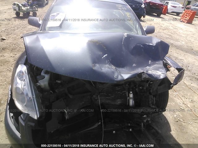 1N4AL2APXBN450592 - 2011 NISSAN ALTIMA S GRAY photo 6