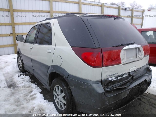 3G5DA03E04S515589 - 2004 BUICK RENDEZVOUS CX/CXL SILVER photo 3