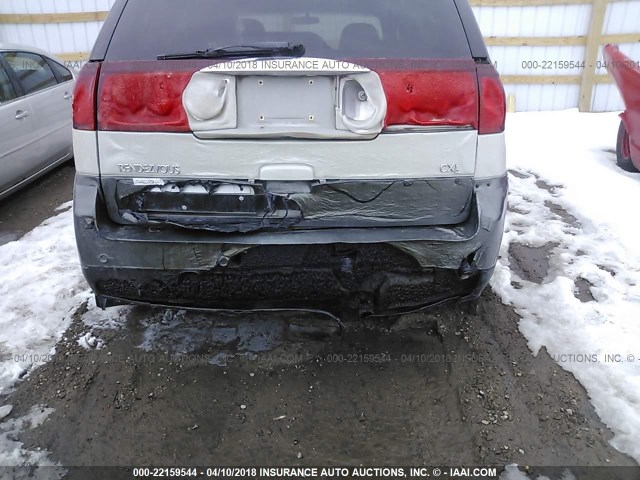 3G5DA03E04S515589 - 2004 BUICK RENDEZVOUS CX/CXL SILVER photo 6