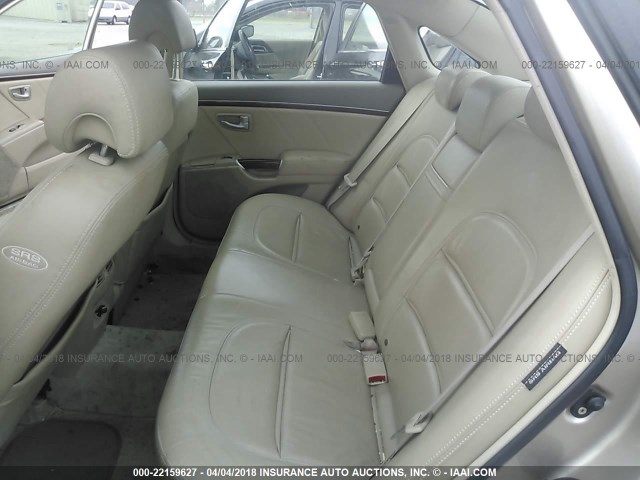 KMHFC46F66A079922 - 2006 HYUNDAI AZERA SE/LIMITED TAN photo 8