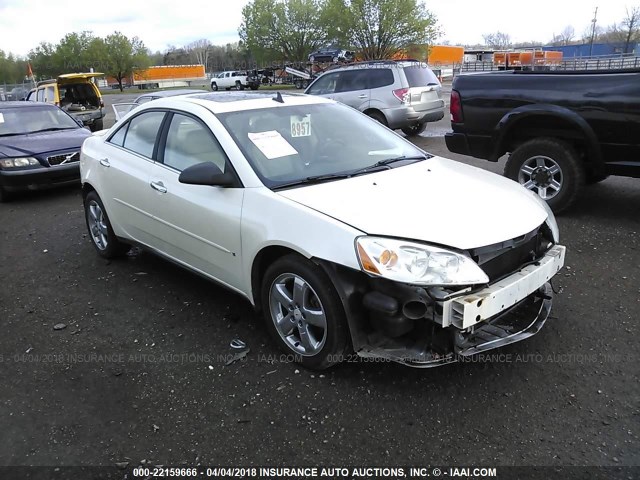 1G2ZG57N284302948 - 2008 PONTIAC G6 SE WHITE photo 1