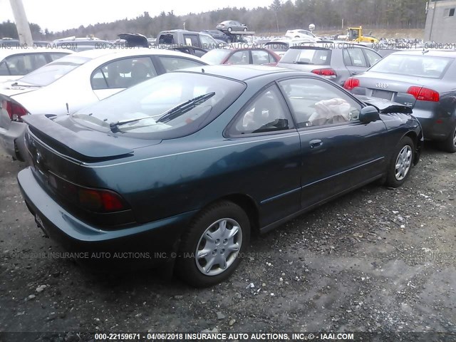 JH4DC4357TS005890 - 1996 ACURA INTEGRA LS GREEN photo 4