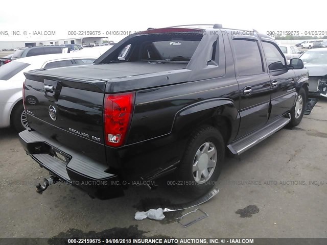 3GYEK62N06G102540 - 2006 CADILLAC ESCALADE EXT BLACK photo 4