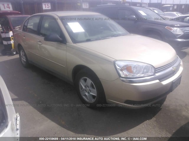 1G1ZT52855F305280 - 2005 CHEVROLET MALIBU LS 金色 照片 1