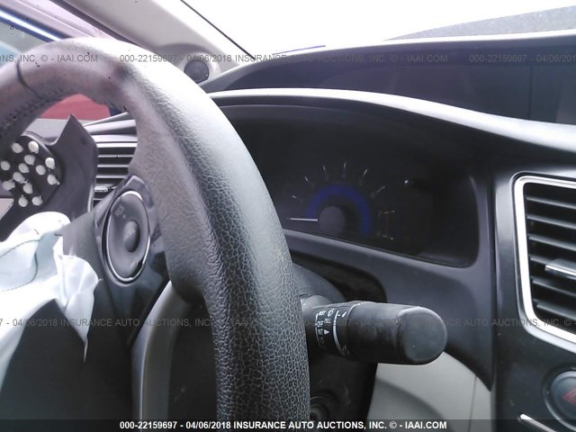 2HGFB2F9XDH503852 - 2013 HONDA CIVIC EXL Mavi foto 7