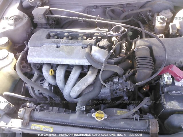 2T1BR18E2XC253325 - 1999 TOYOTA COROLLA VE/CE/LE 金色 照片 10