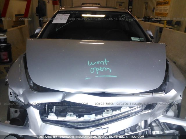 1G1ZH57B59F236845 - 2009 CHEVROLET MALIBU 1LT 银色 照片 10