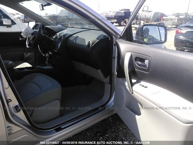 JN8AS5MT4CW605029 - 2012 NISSAN ROGUE S/SV SILVER photo 5