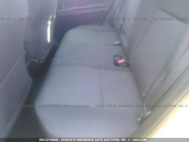 JTNKARJE9JJ554200 - 2018 TOYOTA COROLLA IM ORANGE photo 8