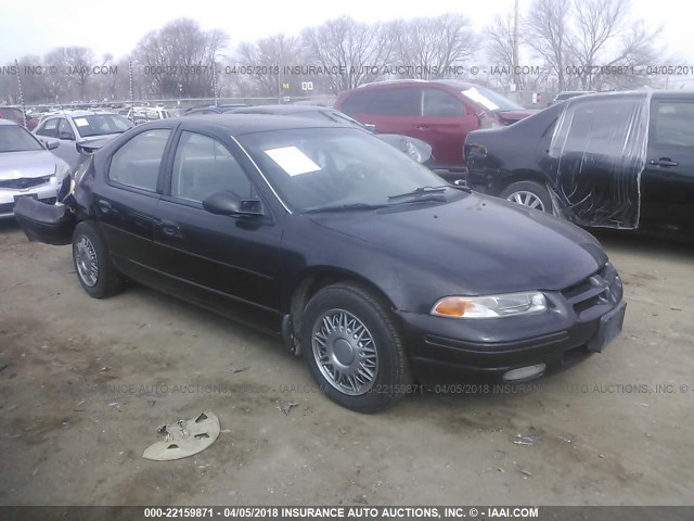 1B3EJ56H7WN339896 - 1998 DODGE STRATUS ES BLACK photo 1