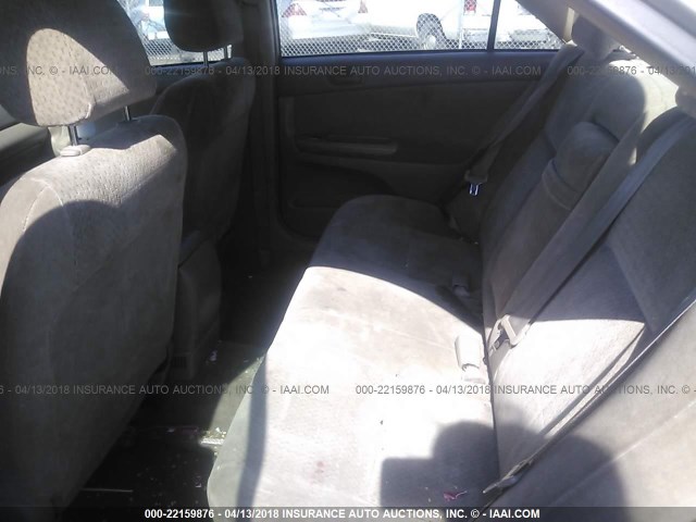 4T1BE32K82U541847 - 2002 TOYOTA CAMRY LE/XLE/SE თაფლისფერი ფოტო 8